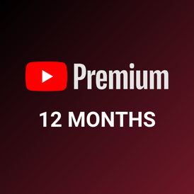 YouTube Premium 12 Months (Individual Plan)