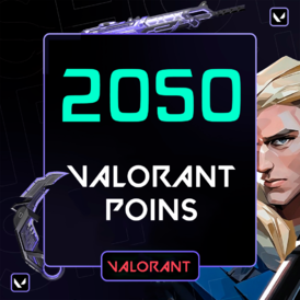 Valorant - 20$ / 2050 VP - Gift Card