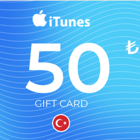 APPLE İTUNES 50 TL (TRY) GİFT CARD (TURKEY)