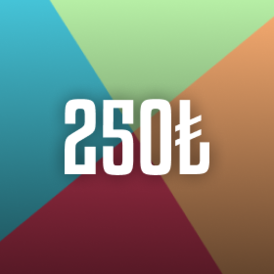 Google Play 250 TRY