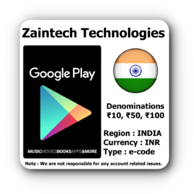 ₹100 Google Play India - INR 100