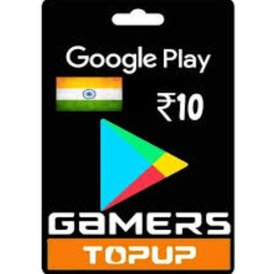 India google gift card 10rupee