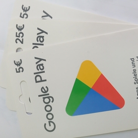 Google play pack 3 cards