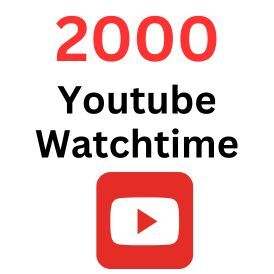 2000 Hours Youtube Watchtime for Monetization