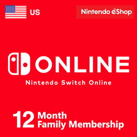 Nintendo Family Membership - 12 Months