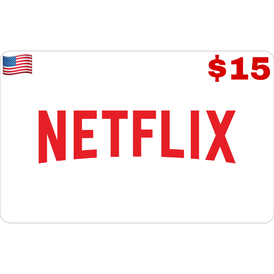 Netflix Gift Card US $15