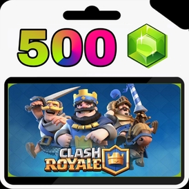 Clash Royale 500 Gems (LOGIN INFO REQUIRE)