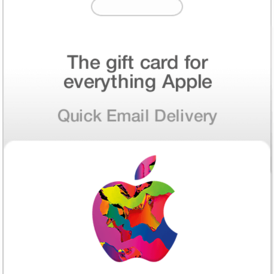 Apple gift card 10USD