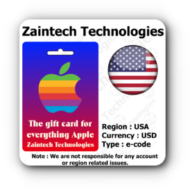 $4 iTunes US Region Gift Card - 4 USD
