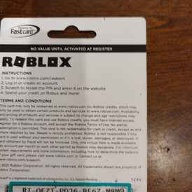 Roblox gift card USA 100 USD
