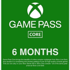 Xbox Game Pass Core 6 months - Singapore