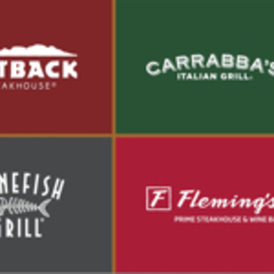 Bloomin' Brands 25$ gift card