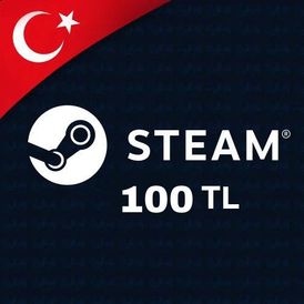 STEAM WALLET CODE 100 TL 🚀FAST DELIVERY 🚀