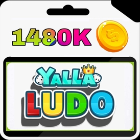 Yalla Ludo 1480K Gold GLOBAL (Mobile) PIN