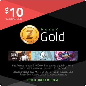 Razer Gold PIN (Global) - $10 USD