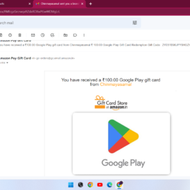 google play e-gift card