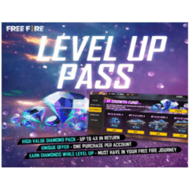 Free Fire Level Up Direct Topup