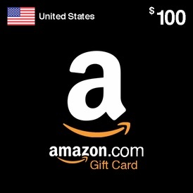 Amazon US $100 Gift Card & Complementary gift