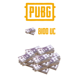 PUBG 8100 UC - GLOBAL