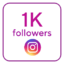 Instagram 1000 followers ( 1k )