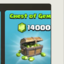 Clash of clans 100$ 14000 Gems