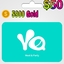 Yalla Live Gift Card  5900 Gold 50$