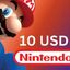 Nintendo eShop Gift Card 10$ USD storable