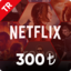 Netflix Gift Cards 300 TRY (Turkey) Stockable