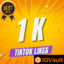 1K (1000) TikTok Likes J'aime TikTok ( for mo