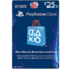 Playstation Network Gift card USA 25$ USD