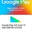 Play store Gift card USA 10