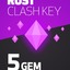 Rust Clash 5 Gem - Rust Clash Key - GLOBAL