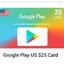 Googel play USA    (25 USD)