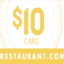 Restaurant.com gift cards $10 USD