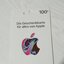 Apple 100€ Gift card