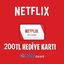Netflix Gift Card 200 ₺ TL TRY (Stockable) TR