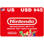 Nintendo eShop US USD $45 Gift Card