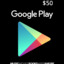 Tarjeta Google Play USD $50