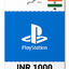 PlayStation (PSN) gift card India 1000 INR