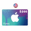 iTunes Gift Cards usa 500 usd