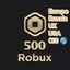 Roblox Gift Card 500 Robux Global 🌍