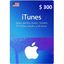 ITunes 500$ USD (USA) STOCKABLE