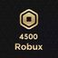 Roblox 4500 robux GLOBAL code