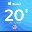 ITunes Gift Card 20$ USD