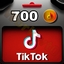TikTok 700 Coins by account