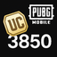 PUBG MOBILE 3000 + 850 UC [ GLOBAL CODE ]