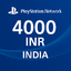 Playstation Network PSN 4000 INR (INDIA)