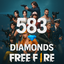 Garena Free Fire 5$ - 530+53 (583) Diamonds