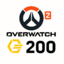 Overwatch 2 Gift Card - 200 Coins GLOBAL