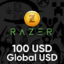 Razer Gold 100$ GLOBAL Pin $100 USD Stockable